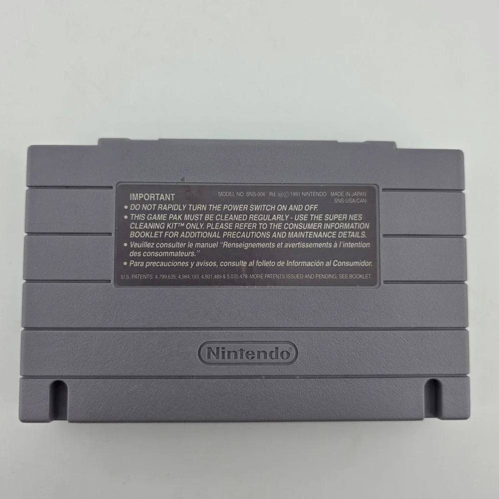 Super Play Action Football‎ SNES Super Nintendo Cartridge Authentic NOT TESTED